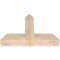 Ekena Millwork Portland Smooth Timber Gable Bracket, Douglas Fir, 36"W x 24"H x 5 1/2"D x 5 1/2"F, 16/12 Pitch GBW036X24X0606POR00SDF - alternate 4